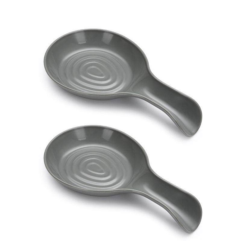 Подставка для ложки Большая керамическая подставка для ложки Термостойкая подставка для ложки для приготовления пищи Подставка для кофейной ложки Керамическая подставка для ложки, пригодная для мытья в посудомоечной машине