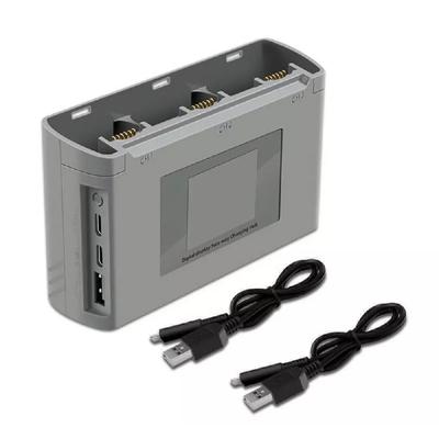Цифровой дисплей Зарядный хаб для DJI Mini 2 Зарядное устройство для аккумуляторов для DJI Mini 3 Pro/Mini SE/Mini 2/Air 2S Power Bank Аксессуар для дрона