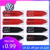 2026 Hot For Volkswagen VW 3D ABS  GTI GTD Emblem Badge Car Door Fender Stickers For  Volkswagen VW Golf 4 5 6 7 8 MK3 MK4 MK5 M