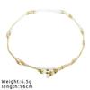 Natural Freshwater Pearl Double-Layer Eyeglass Necklace for Women Sunglasses Eyewear Strap Holder Statement Fashion Jewelry