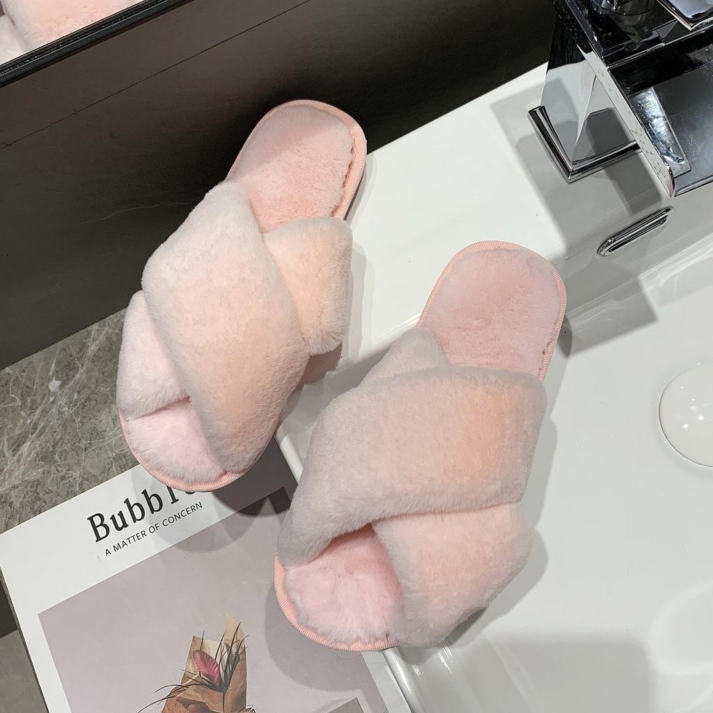 Зимние домашние плюшевые тапочки для женщин Весенние плоские домашние туфли женские Уличные кроссовки плюс хлопковые тапочки женские zapatos mujer