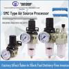SMC Разделитель масло-вода и фильтр AC2010-02 + AW2000 с регулятором давления AR2000-02