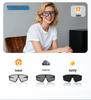 Smart Bluetooth Audio Cycling Goggles: AI Color-Changing, Windproof Glasses with Built-in Earphones