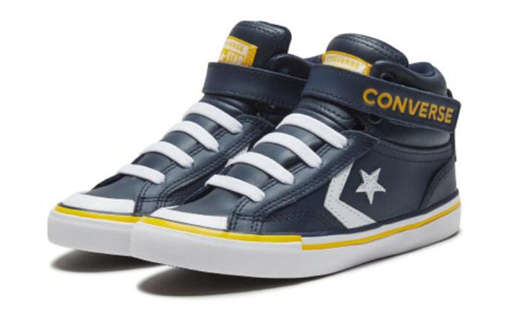 Converse Кроссовки для скейтбординга Pro Blaze Starp High top Детские Синие Для детей от 3 до 7 лет 666936C