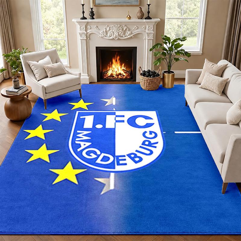 1.FC Magdeburg Carpet Door Mat for Living Room or Bedroom Protective Mat Under Chair Office Decoration Christmas Gift Birthday Present