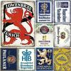 Металлические жестяные таблички Цюрих Paulaner Настенное украшение Табличка Винтажный художественный плакат Жестяная картина для мужской пещеры Дом Кафе Сад Клуб Бар
