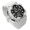 Casio Аналогово-цифровые кварцевые часы с питанием от солнечной энергии серии AQ-S810 Мужская модель для зарубежного рынка (Глянцевый белый AQ-S810WC-7AV)
