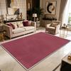 Modern Solid Color Simple Style Living Room Carpet Decoration Bedroom Washable Antiskid Floor Mats Soft Fluffy Office Tables Rug