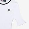 Fila KniT Oblique Round T shirT Fs2rsg2371f Whi