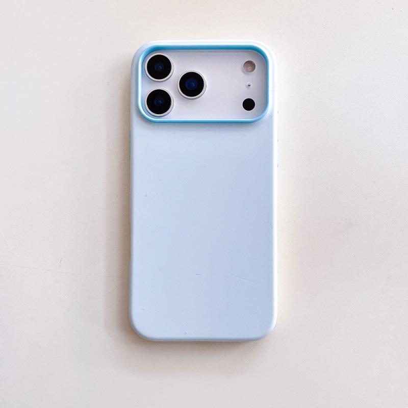 New Pure Color Liquid Silicone Case for iPhone 17 Pro Max: Anti-Fall Design