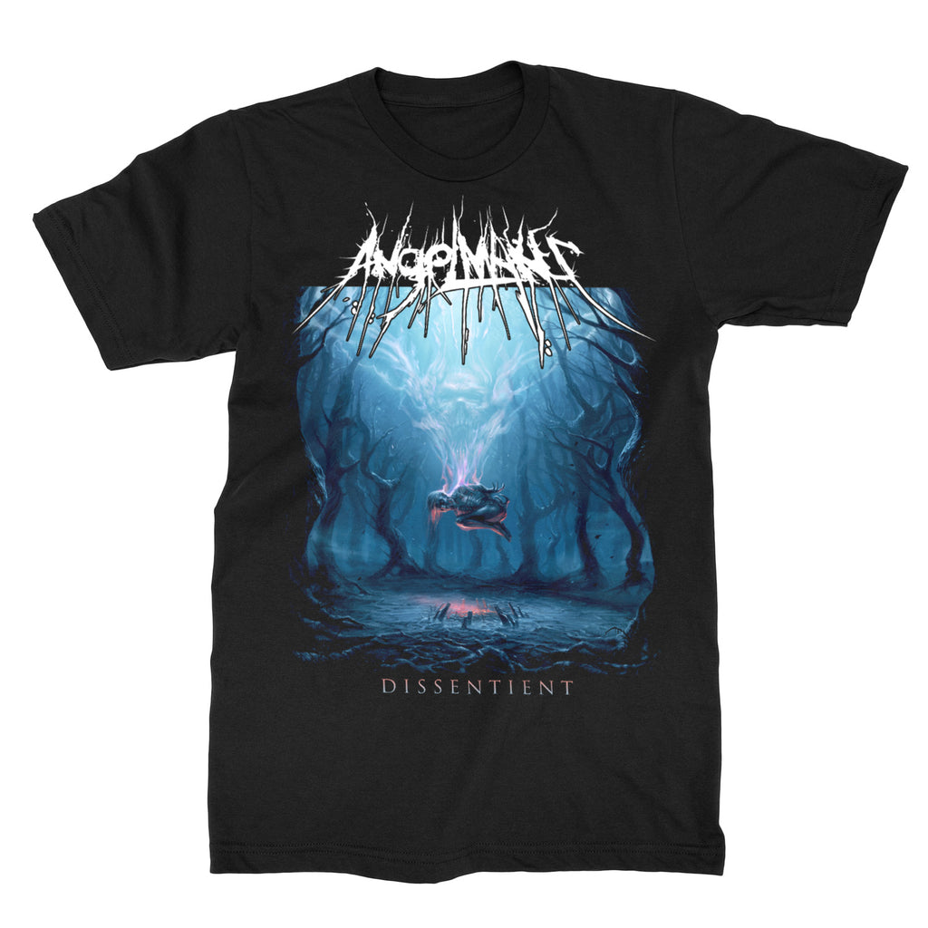 Hot ANGELMAKER Band Graphic Cotton T-shirt Unisex Summer Short Sleeve Fashion Brand Tee Luxury Casual Vintage Retro Top