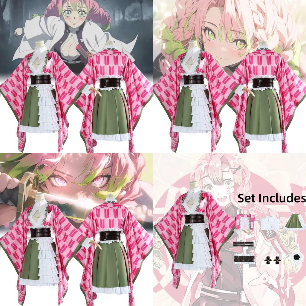 Модный косплей-наряд Demon Slayer Kanroji Mitsuri к пятилетней годовщине