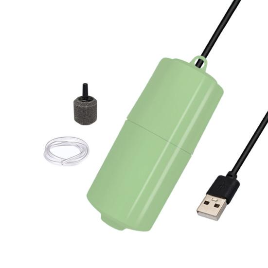 1 комплект, аквариумный воздушный насос, зарядка через USB, эффективная оксигенация, тихая работа, энергосберегающий кислородный насос, поставка для аквариума
