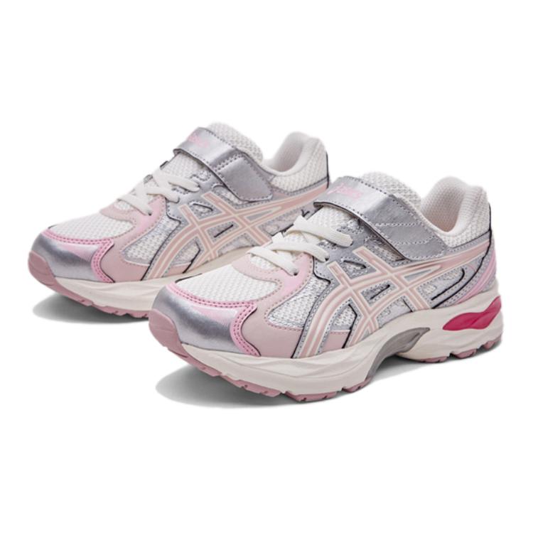 Asics Низкие детские беговые кроссовки Серый Розовый Детские 1014A369-101