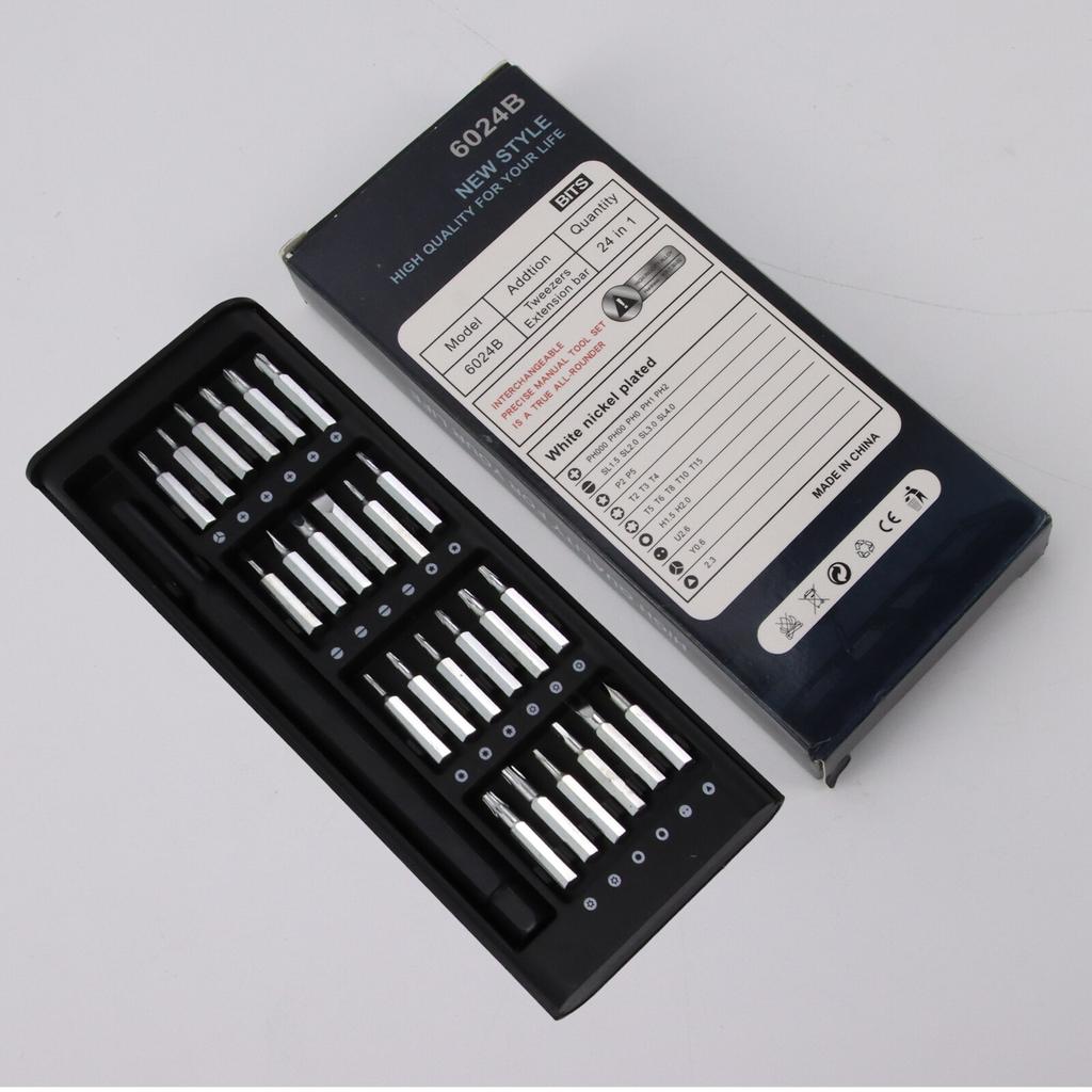 1 Set 24 In 1 Screwdriver Set Multifunction Screwdriver Home Appliance Disassembly Tool Precision Screwdriver Combination Set