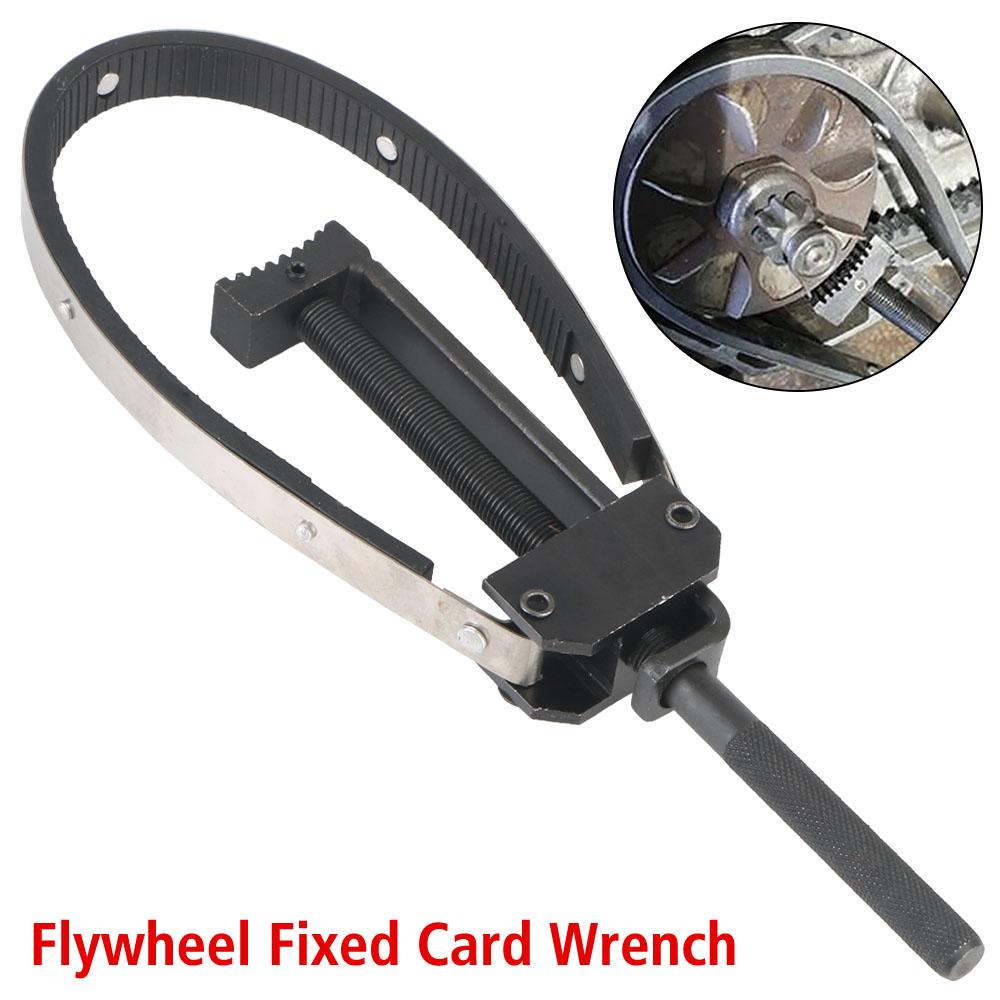 Disassembly Repair Tool Holding Tools Repair Kit Motorcycle Belt Disk Front Clutch Magnetic Motor Pulley Plate Flywheel Fixed Card Wrench
