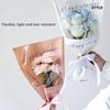 20/30PCS Single Rose Bouquet Packing Bag Wrapping Sleeve Flower Packaging Bag  Valentine's Day