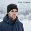 Ear Warmer Winter Sweatband Soft Windproof Outdoor Earmuffs Headband  Skiing Running Cycling