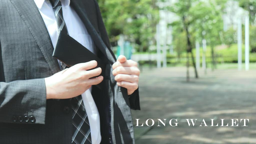 Bill Storage Wallet Navy [101 Points] Compartment, Ultra-thin Men's [item]