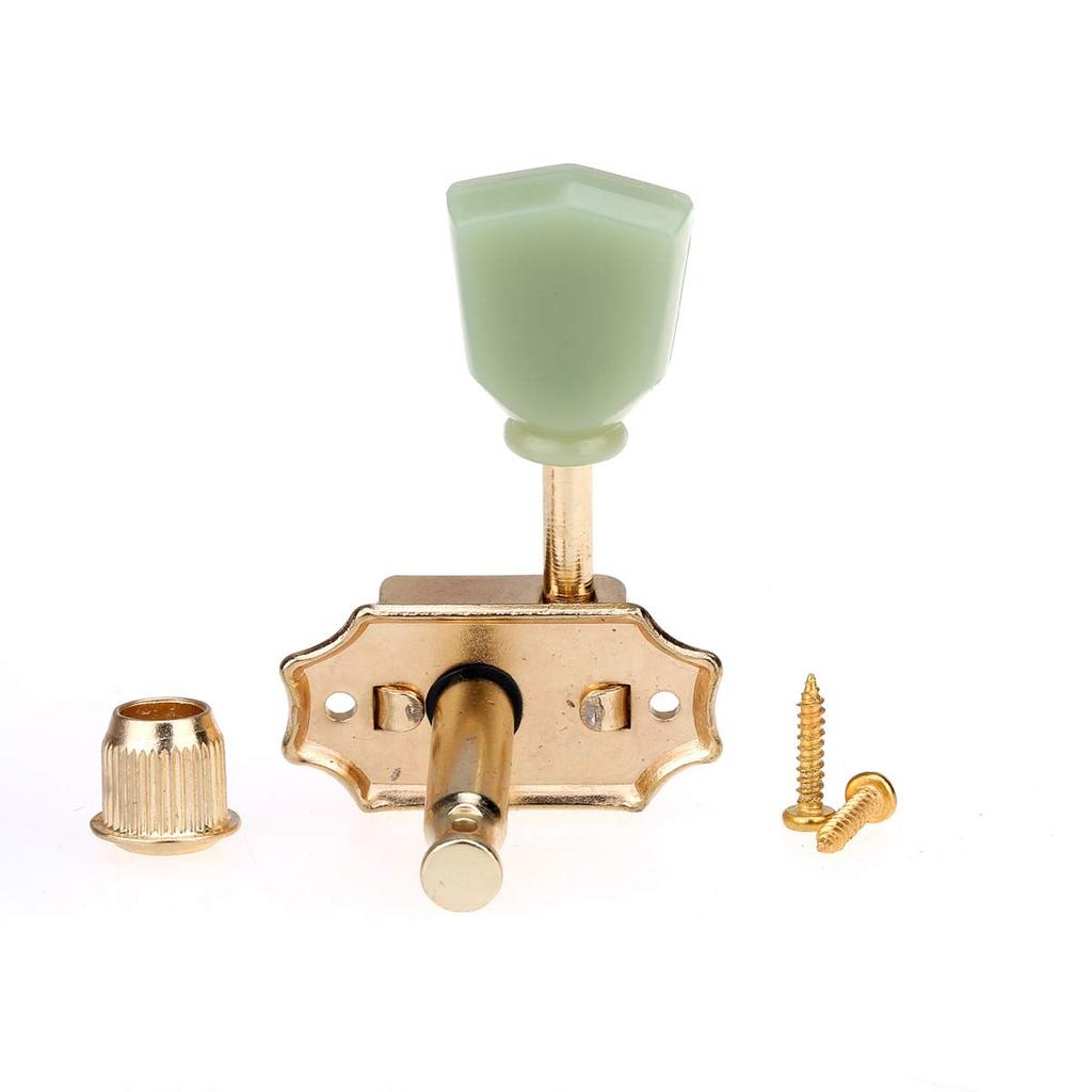 Wilkinson Deluxe Vintage Keystone Style Tuner Set for and Les Paul Gold 3-in-3 Gibson, Epiphone, Guitars,