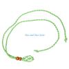 HX6F Empty Crystal Stone Holder Necklace Rope Cord Stone Necklace Jewelry DIY Gift