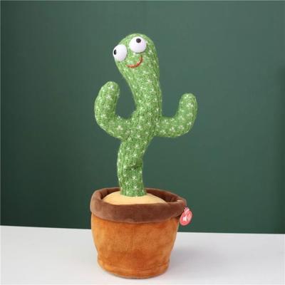 Мягкая игрушка - Танцующий кактус - Разноцветный - ПП хлопок - Танцует и поет