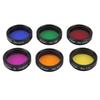 Telescope Filters 6 In 1 1.25in Compatibility Telescope Moon Filter for 1.25 Inch Telescope