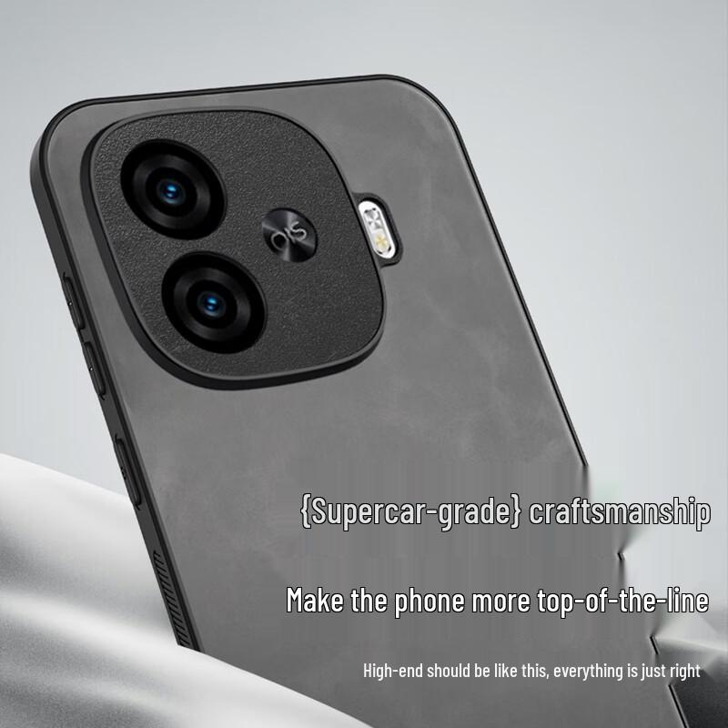 Роскошный чехол-накладка из нубука для телефонов серии Vivo iQOO