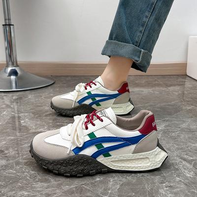 Кроссовки 2025 весна и лето новые модные и удобные спортивные туфли мягкая подошва корейская версия удобные и легкие трендовые кэжуа