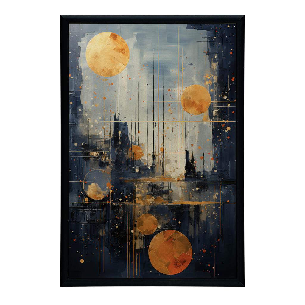 Miejska Wizja Marzeń Miejska Wizja Marzeń, 30X40 Cm, Bez Ramy, Płótno Premium Na Blejtramie