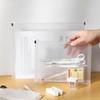 A4 Transparent File and Archive Bag - Junior High Data, Pencil Case, Test Paper Storage with A5 Hanging Zipper and A6 Options