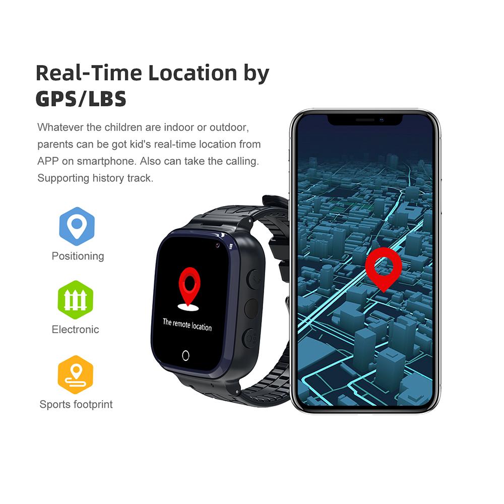 Детские умные часы с GPS-трекером, SOS-монитор, положение телефона, детские часы для IOS Android, подарок для мальчиков и девочек.