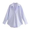 Women Turn Down Collar Elegant Office Basic Candy Color Shirts Long Sleeve Solid Color Work Wear Blouses