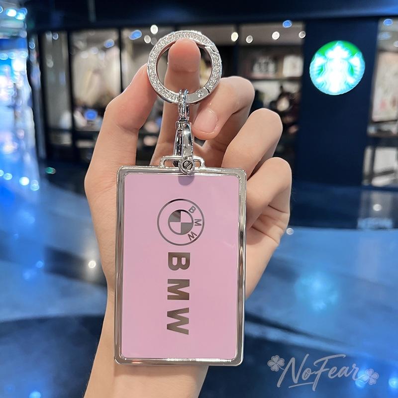 Car Smart NFC Card Key Case Fob Cover Shell Protector For BMW M 3 5 7 Series X1 X3 X5 X6 X7 535le Keyless Keychain Car stickers A111