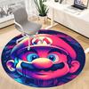 1pcMario Office Round Area Rug, Indoor Mat Suitable For Office, Bedroom Living Room Home Decor, Room Deco,  Offic a0928103