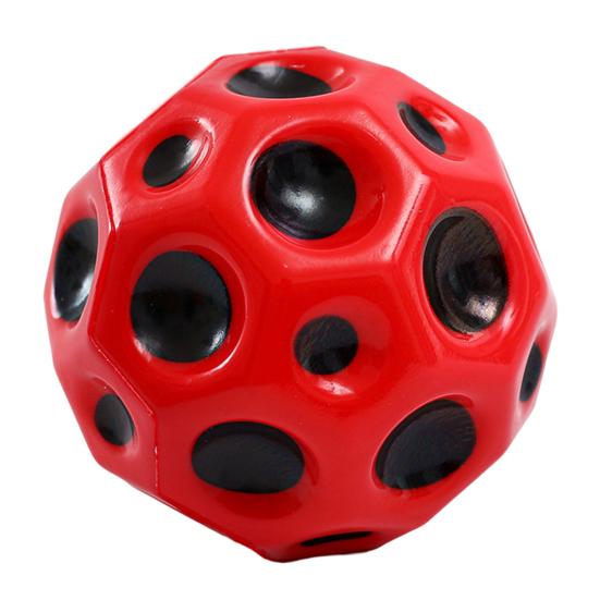 Fashion Anti-fall Entertainment Smooth Good Elasticity Porous Design Bouncy Ball Toy for Home
