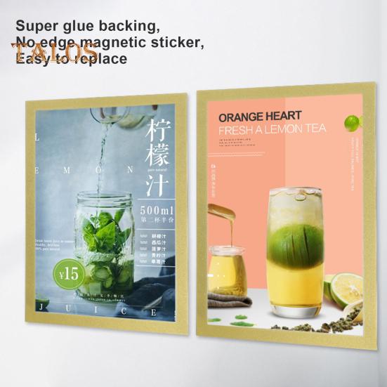 Магнитная фоторамка настенное крепление самоклеящаяся фоторамка формата A3/A4 держатель для документов рамка для дисплея на стену дверь окно холодильник