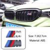 Для BMW M3 M4 M5 G42 G30 G20 E90 E90 E93 E60 F10 F07 F34 F30 F20 G05 3D Передняя решетка автомобиля Значок M Эмблема Декоративные Аксессуары TRE8