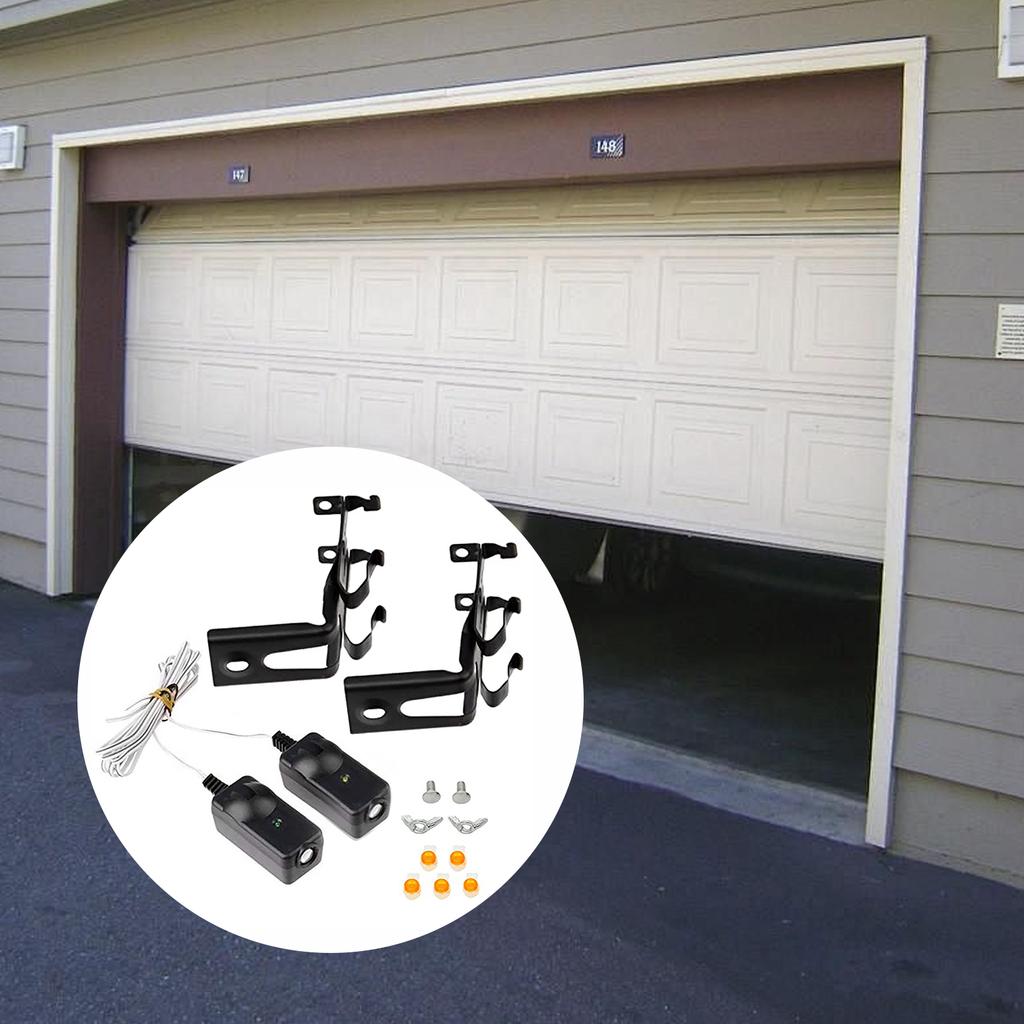 Многофункциональный комплект датчиков безопасности 41A5034 для приводов гаражных ворот, запасные части с кронштейнами, для повседневного использования