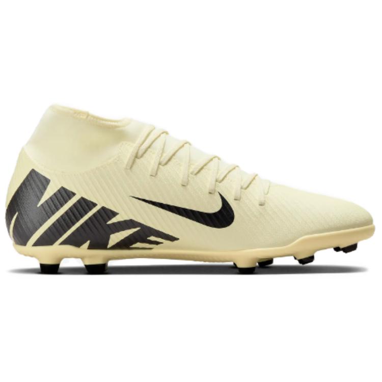 Nike Кроссовки унисекс Mercurial Superfly 9 Club MG Mad Ready Pack кремово-лимонадно-черные DJ5961-700