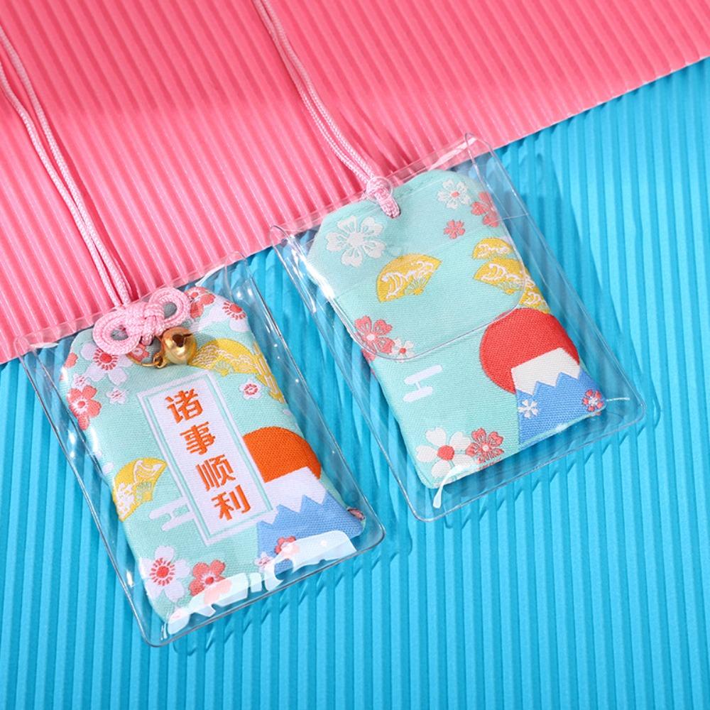 Японская молитва, талисман на удачу, брелок для пары с удачей, маленькое благословение, китайский кулон, подарок другу ребенку