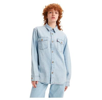 Levi's® Relaxed Fit Western рубашка с длинным рукавом