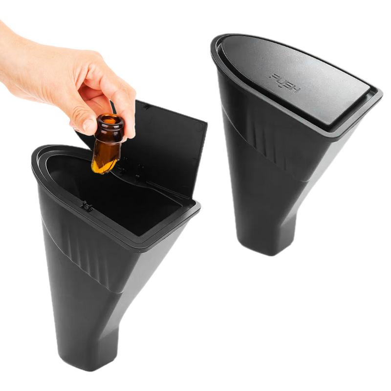 2PCS Car Front Door Organizer Trash Can For Tesla Model Y Door Storage Box Organizer Garbage Can For Model Y Interior Accessory