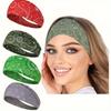 Sports Headband Elastic Yoga Headband Sweat-absorbent Headband Female Men's Running Fitness Headscarf Outdoor Gym Headgear.