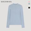 [She S miSS] Мягкая шерстяная футболка с воротником-стойкой SajTSo12510