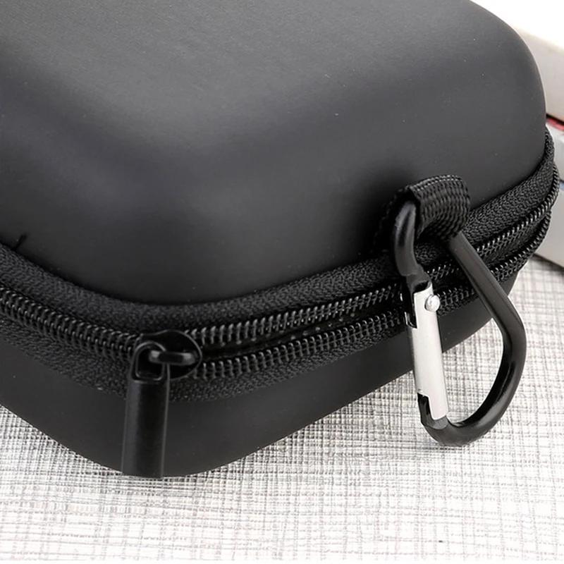 Portable Storage Bag for Power Bank Cable EVA Hard Case Earphone Phone Holder Travel Digital Accessories Storage Bag with Buckle