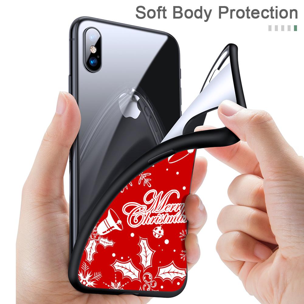 Милый чехол для телефона с рождественским рисунком и рисунком для Infinix Hot Tecno Camon 19 Pro Huawei P50 Pro OnePlus, мягкий силиконовый чехол из ТПУ для мобильного телефона