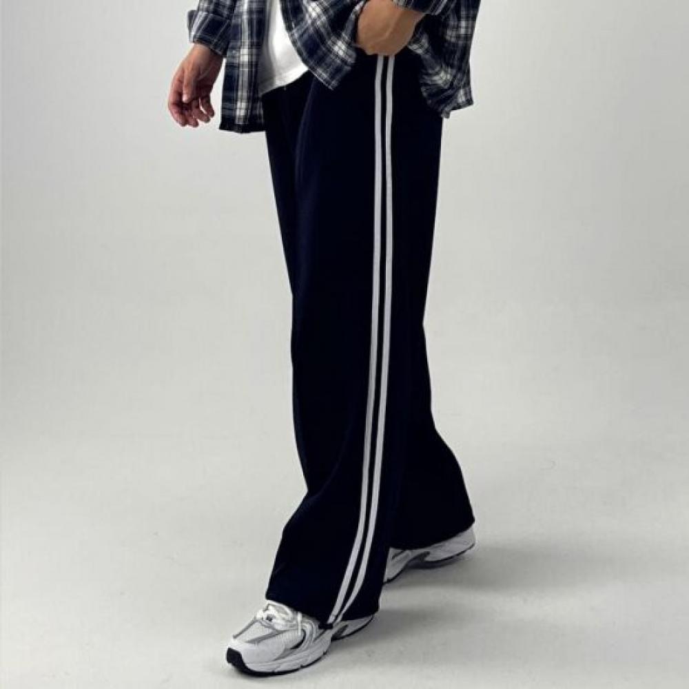 Onl Men Track Banding Wide Pants Sweat Pants Balloon Pants Nk Track Wide