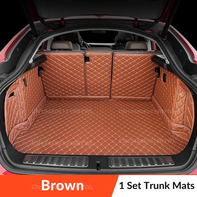 For BMW X5 G05 2022 2023 2024 2025 2026 Car Floor Mats Car Trunk Mat Foot Pads Protective Pad Cargo Liner Car Accessories