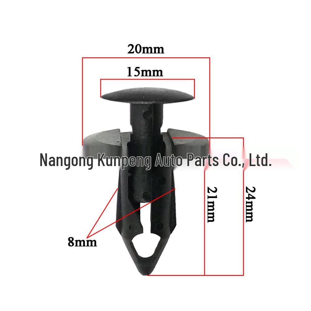 Совместимые клипсы бампера и крыла для Honda и Toyota